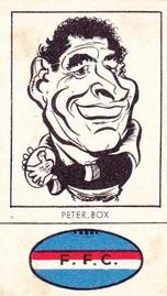 1954 Fyna Foods Victorian Football Caricatures #20 Peter Box Front